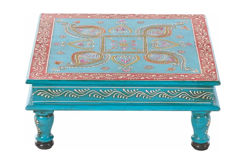 Sohvapöytä Sarika 40 cm, Turkoosi