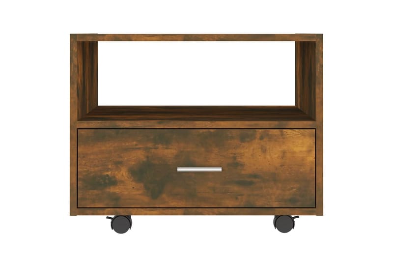 Sohvapöytä savutammi 55x55x40 cm tekninen puu - Ruskea - Huonekalut - Pöytä & ruokailuryhmä - Sohvapöytä