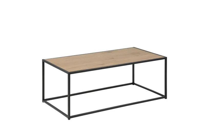 Sohvapöytä Seaford Tammi/Musta - Huonekalut - Pöytä & ruokailuryhmä - Sohvapöytä