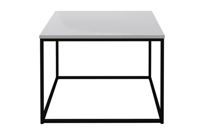 Sohvapöytä Selvotta 60 cm - Valkoinen/Musta - Sohvapöytä