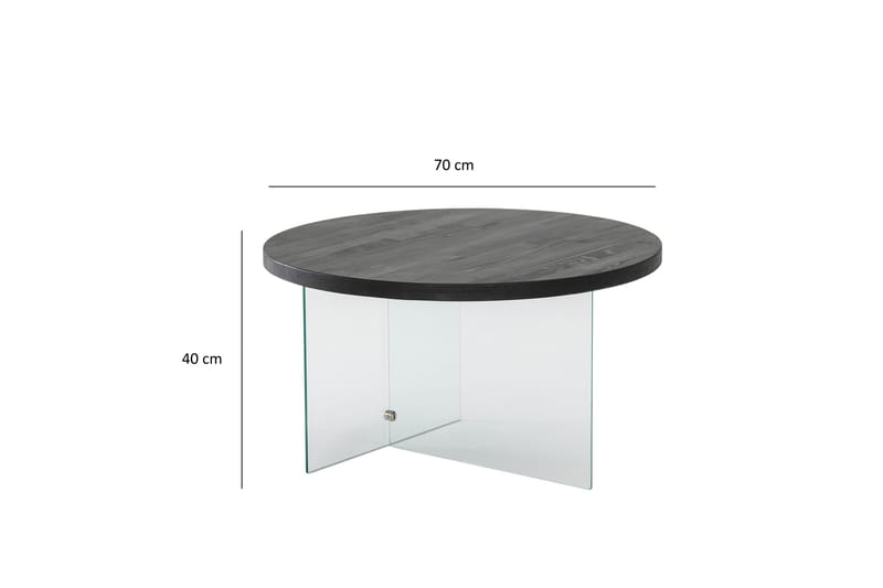 Sohvapöytä Serenity 70 cm - Harmaa - Huonekalut - Pöytä & ruokailuryhmä - Sohvapöytä