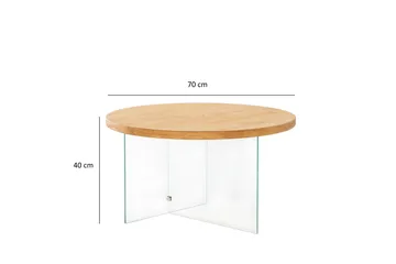 Sohvapöytä Serenity 70 cm - Tammi - Huonekalut - Pöytä & ruokailuryhmä - Sohvapöytä