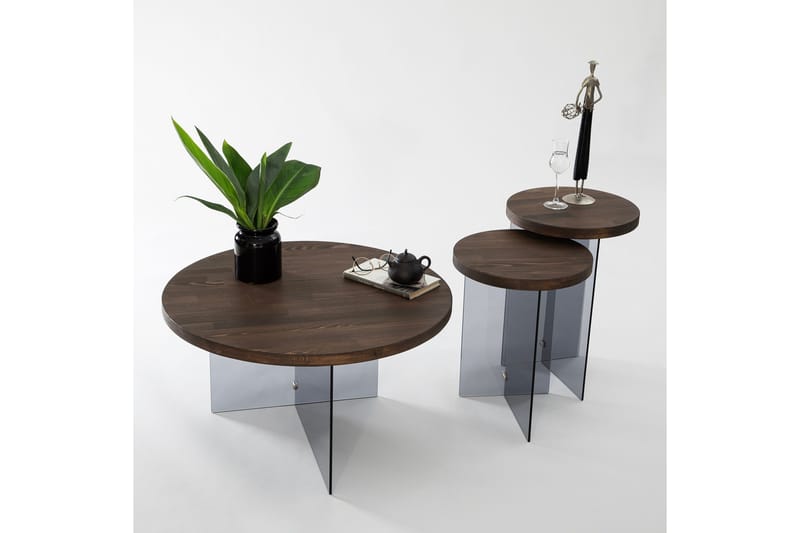 Sohvapöytä Serenity 70 cm - Pähkinä - Huonekalut - Pöytä & ruokailuryhmä - Sohvapöytä