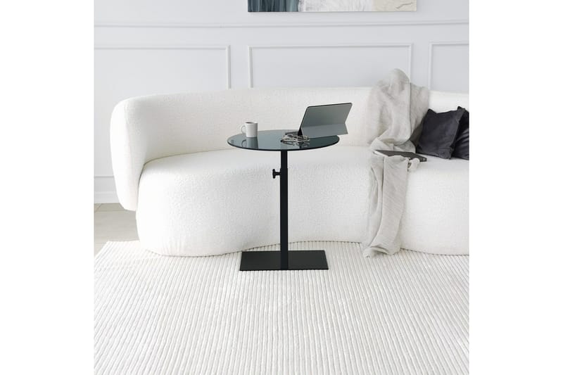 Sohvapöytä Sessan 40x40x40 cm Pyöreä - Musta - Huonekalut - Pöytä & ruokailuryhmä - Sohvapöytä