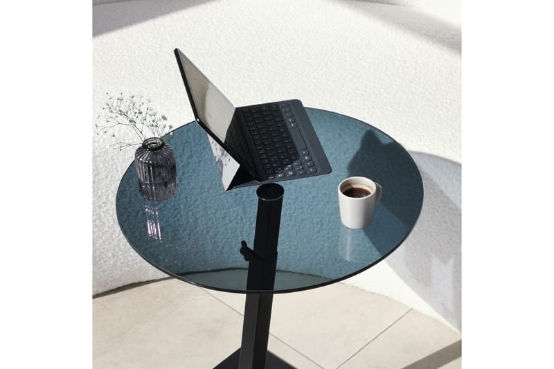 Sohvapöytä Sessan 40x40x40 cm Pyöreä - Musta - Huonekalut - Pöytä & ruokailuryhmä - Sohvapöytä