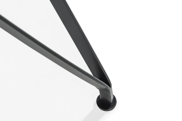 Sohvapöytä Siri 50 cm Pyöreä - Lasi/Musta - Sohvapöytä