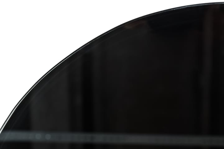 Sohvapöytä Siri 50 cm Pyöreä - Lasi/Musta - Sohvapöytä