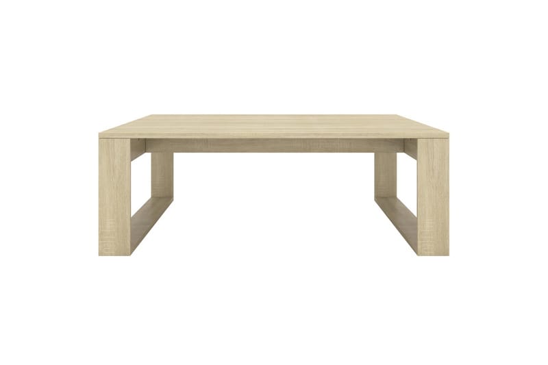 Sohvapöytä Sonoma-tammi 100x100x35 cm lastulevy - Ruskea - Huonekalut - Pöytä & ruokailuryhmä - Sohvapöytä