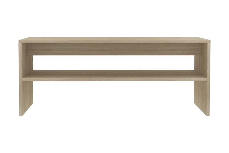 Sohvapöytä Sonoma-tammi 100x40x40 cm lastulevy - Ruskea - Huonekalut - Pöytä & ruokailuryhmä - Sohvapöytä