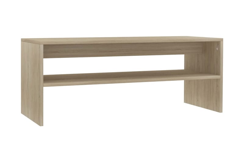 Sohvapöytä Sonoma-tammi 100x40x40 cm lastulevy - Ruskea - Huonekalut - Pöytä & ruokailuryhmä - Sohvapöytä