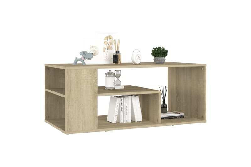 Sohvapöytä Sonoma-tammi 100x50x40 cm lastulevy - Huonekalut - Pöytä & ruokailuryhmä - Sohvapöytä