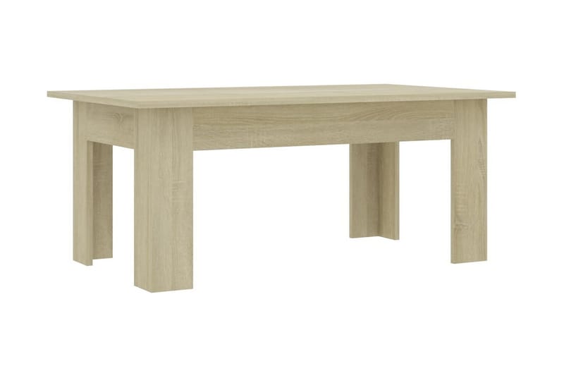 Sohvapöytä Sonoma-tammi 100x60x42 cm lastulevy - Ruskea - Huonekalut - Pöytä & ruokailuryhmä - Sohvapöytä