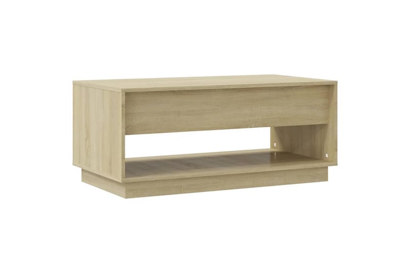 Sohvapöytä Sonoma-tammi 102,5x55x44 cm lastulevy - Ruskea - Huonekalut - Pöytä & ruokailuryhmä - Sohvapöytä