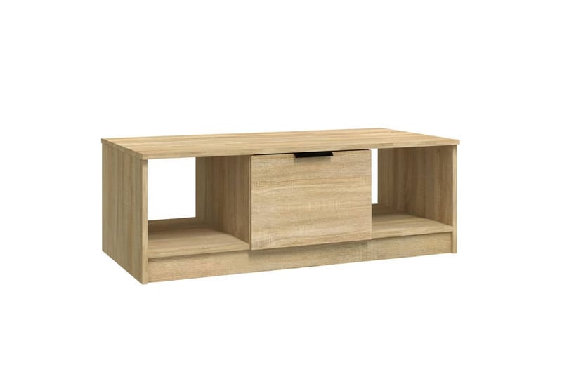Sohvapöytä Sonoma-tammi 102x50x36 cm tekninen puu - Ruskea - Huonekalut - Pöytä & ruokailuryhmä - Sohvapöytä