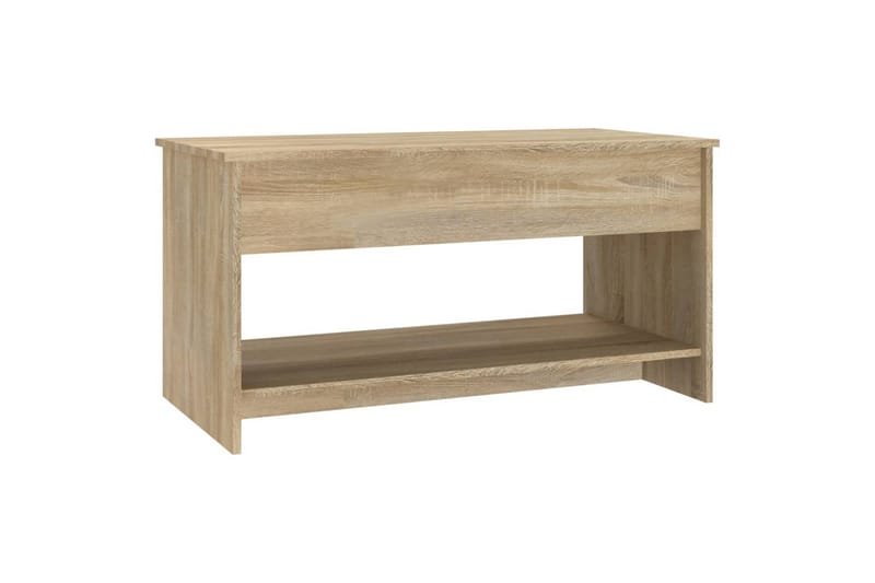 Sohvapöytä Sonoma-tammi 102x50x52,5 cm tekninen puu - Ruskea - Huonekalut - Pöytä & ruokailuryhmä - Sohvapöytä