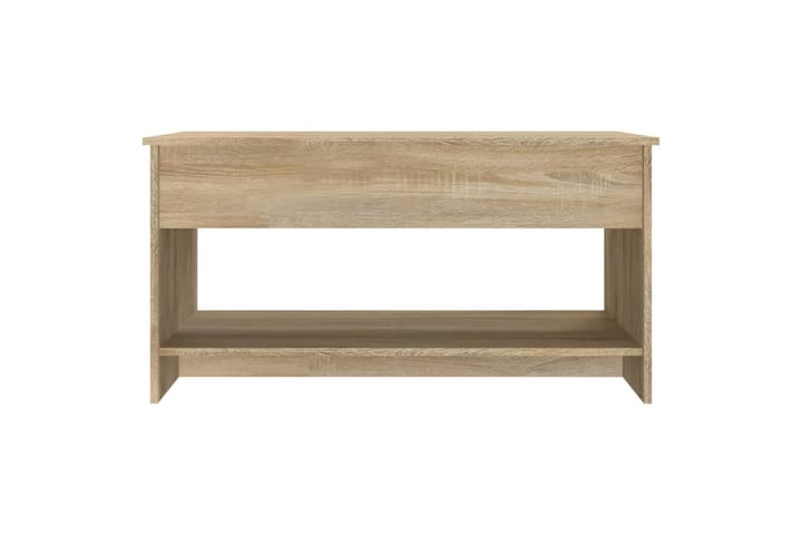 Sohvapöytä Sonoma-tammi 102x50x52,5 cm tekninen puu - Ruskea - Sohvapöytä