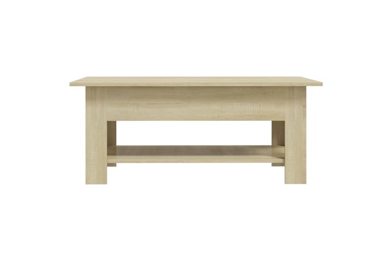Sohvapöytä Sonoma-tammi 102x55x42 cm lastulevy - Ruskea - Huonekalut - Pöytä & ruokailuryhmä - Sohvapöytä