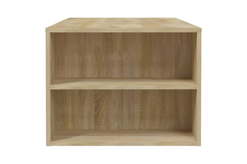 Sohvapöytä Sonoma-tammi 102x55x42 cm tekninen puu - Ruskea - Huonekalut - Pöytä & ruokailuryhmä - Sohvapöytä