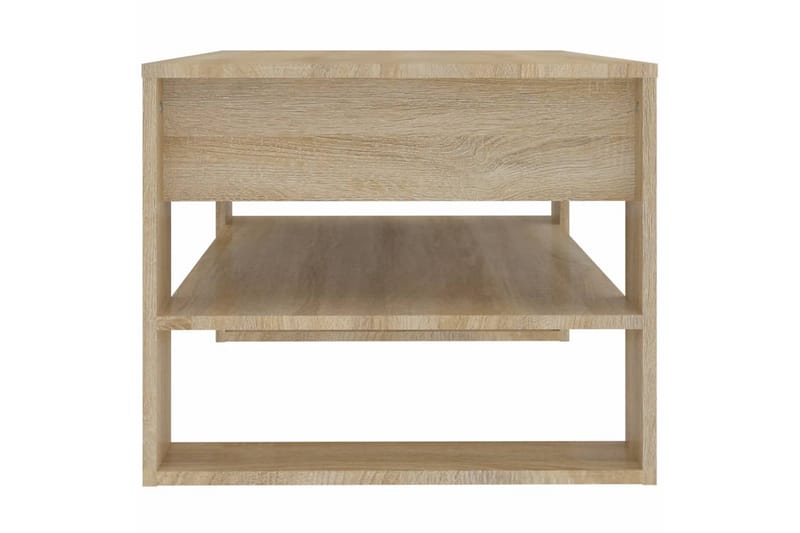 Sohvapöytä Sonoma-tammi 102x55x45 cm tekninen puu - Ruskea - Huonekalut - Pöytä & ruokailuryhmä - Sohvapöytä