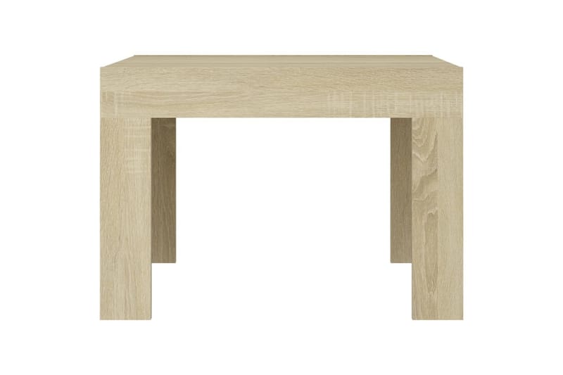 Sohvapöytä Sonoma-tammi 50x50x35 cm lastulevy - Ruskea - Huonekalut - Pöytä & ruokailuryhmä - Sohvapöytä