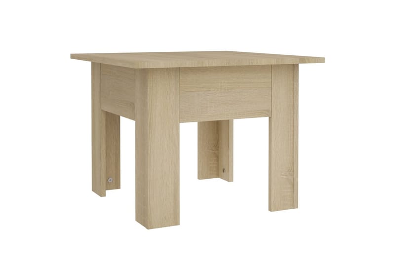 Sohvapöytä Sonoma-tammi 55x55x42 cm lastulevy - Ruskea - Huonekalut - Pöytä & ruokailuryhmä - Sohvapöytä