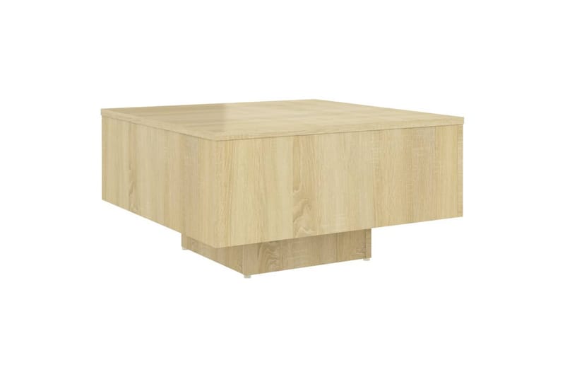 Sohvapöytä Sonoma-tammi 60x60x31,5 cm lastulevy - Huonekalut - Pöytä & ruokailuryhmä - Sohvapöytä