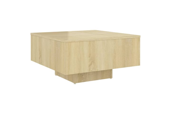 Sohvapöytä Sonoma-tammi 60x60x31,5 cm lastulevy - Sohvapöytä