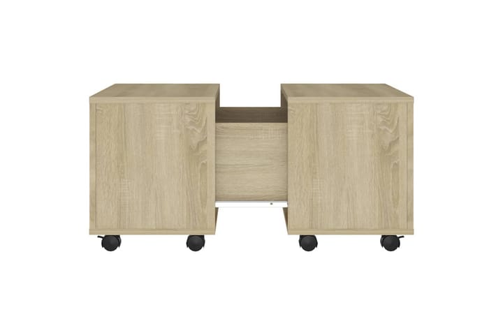 Sohvapöytä Sonoma-tammi 60x60x38 cm lastulevy - Sohvapöytä
