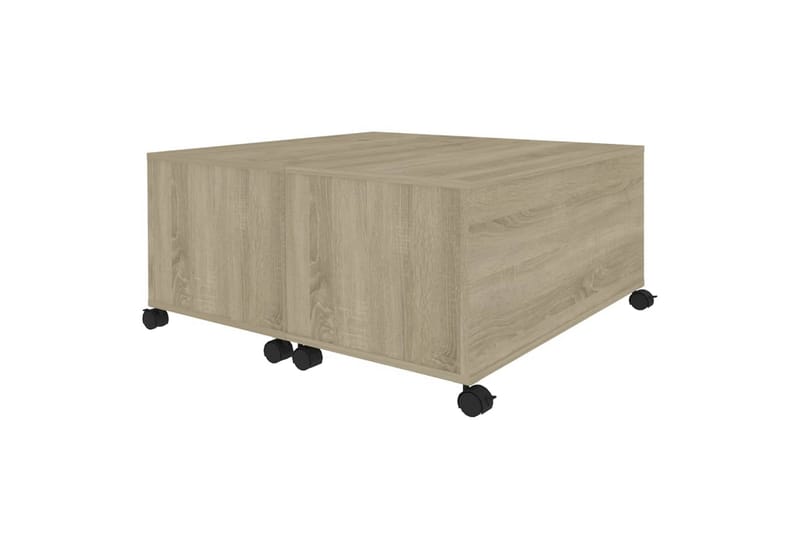Sohvapöytä Sonoma-tammi 75x75x38 cm lastulevy - Huonekalut - Pöytä & ruokailuryhmä - Sohvapöytä