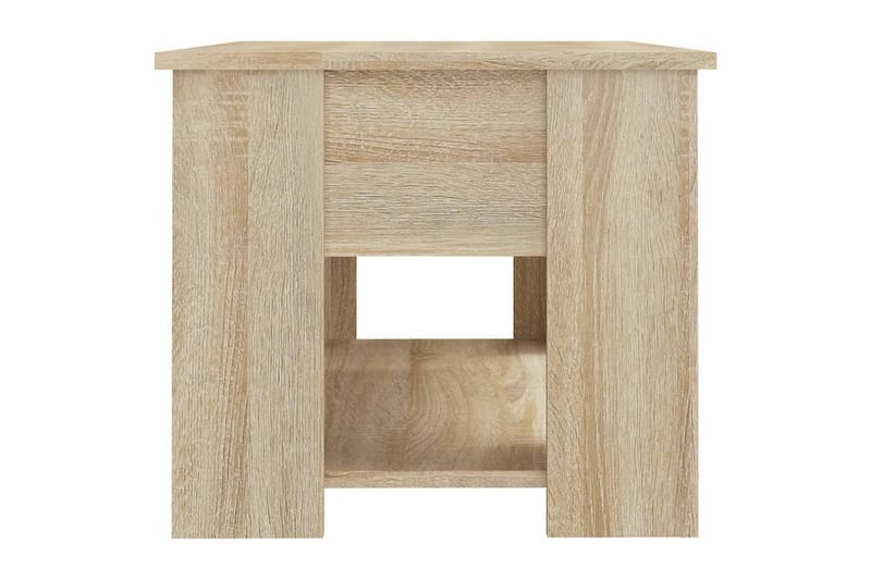 Sohvapöytä Sonoma-tammi 79x49x41 cm tekninen puu - Ruskea - Huonekalut - Pöytä & ruokailuryhmä - Sohvapöytä