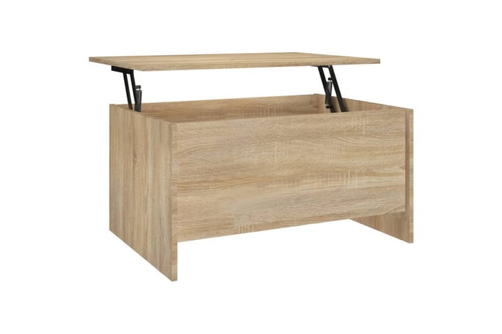 Sohvapöytä Sonoma-tammi 80x55,5x41,5 cm tekninen puu - Ruskea - Sohvapöytä