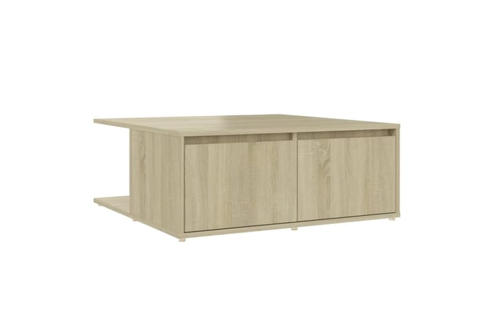 Sohvapöytä Sonoma-tammi 80x80x31 cm lastulevy - Sohvapöytä