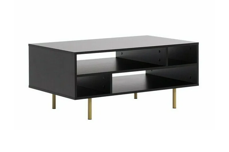 Sohvapöytä Staffin 60 cm, Musta
