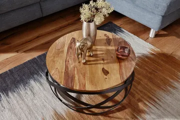 Sohvapöytä Steirer 60 cm - Puu/Luonnonväri - Huonekalut - Pöytä & ruokailuryhmä - Sohvapöytä