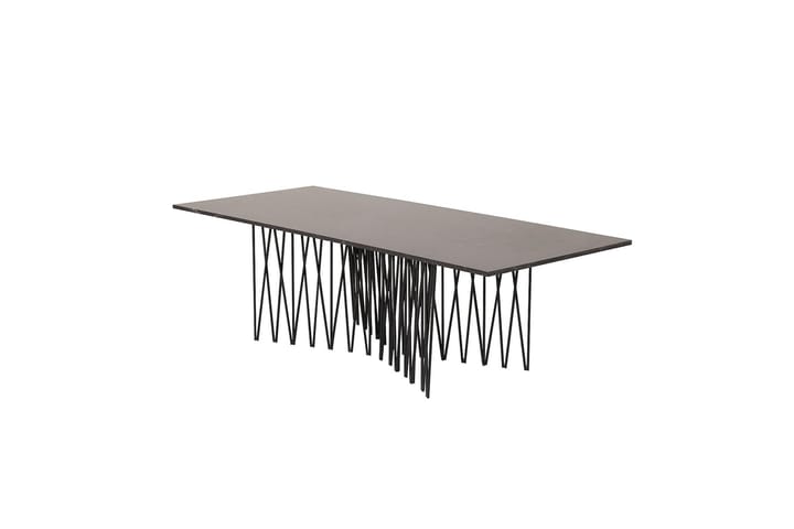 Sohvapöytä Stone 140 cm - Musta - Sohvapöytä