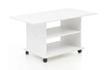 Sohvapöytä Storace 95 cm - Valkoinen - Huonekalut - Pöytä & ruokailuryhmä - Sohvapöytä