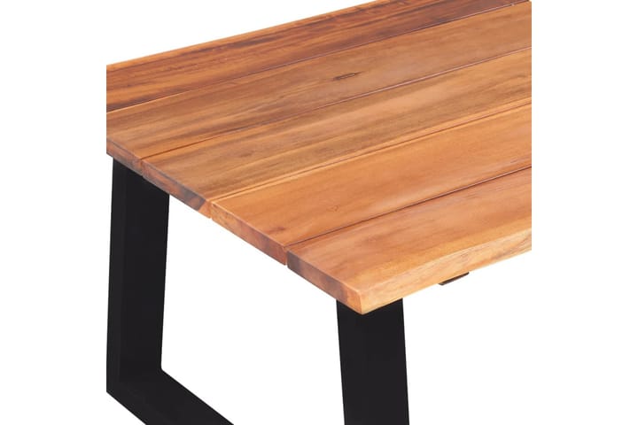 Sohvapöytä Täysi akaasiapuu 110x60x40 cm - Ruskea - Sohvapöytä