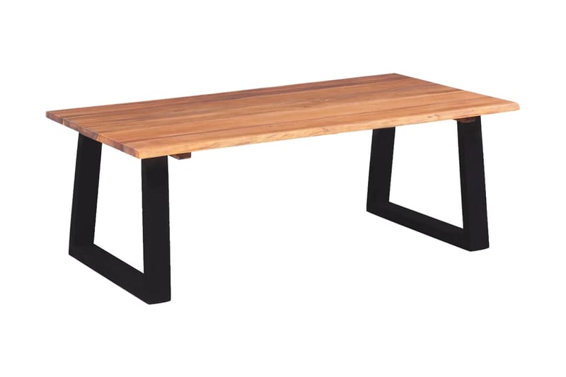 Sohvapöytä Täysi akaasiapuu 110x60x40 cm - Ruskea - Huonekalut - Pöytä & ruokailuryhmä - Sohvapöytä