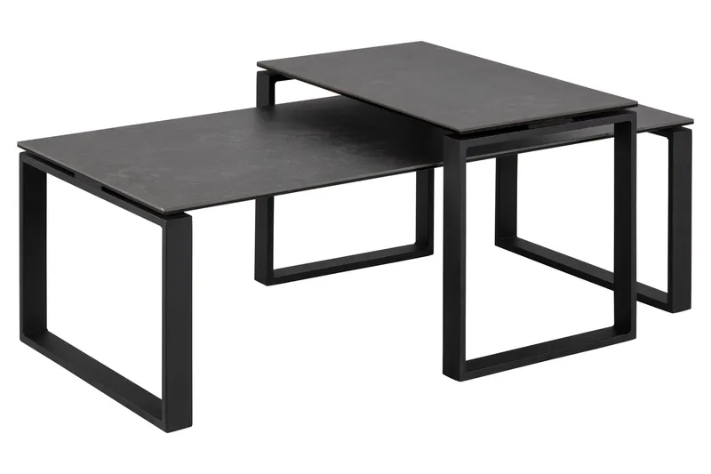 Sohvapöytä Tamara 115x69 cm, Musta
