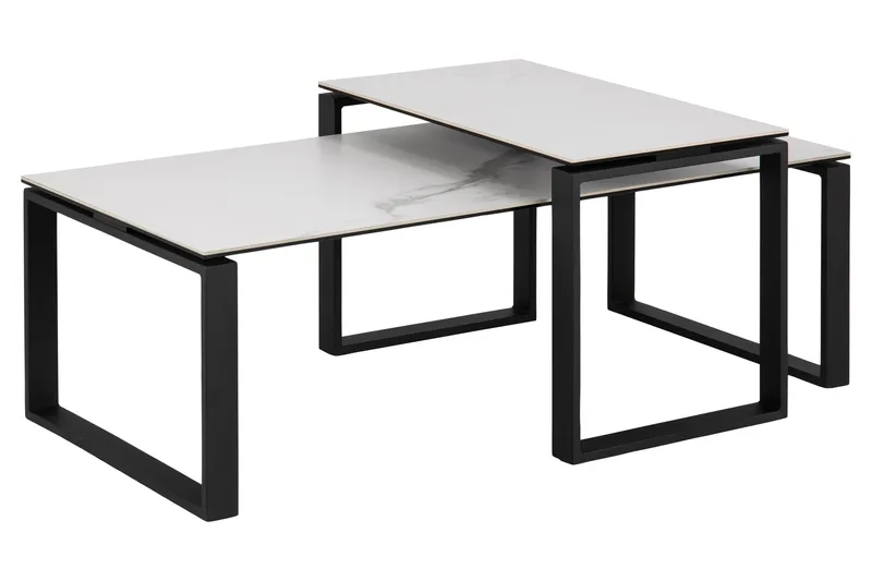 Sohvapöytä Tamara 115x69 cm, Valkoinen