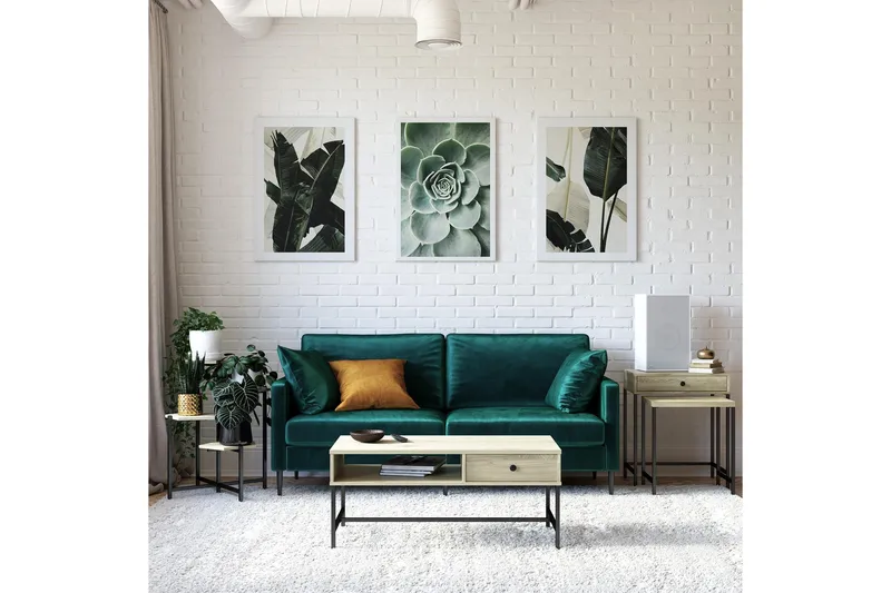 Sohvapöytä Tamlin 102x50 cm Ruskea, Novogratz