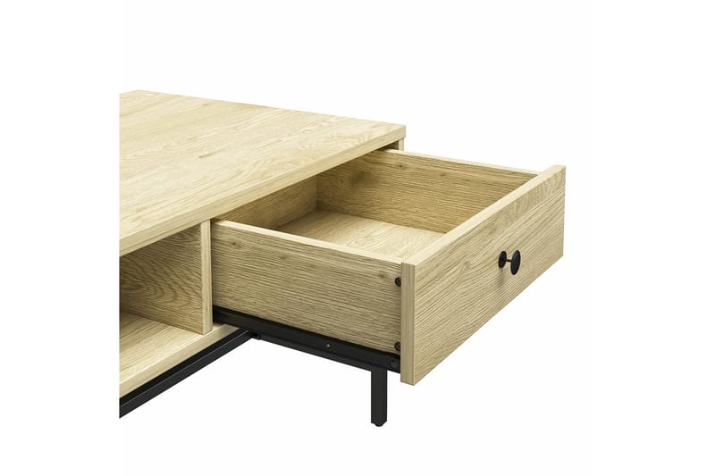 Sohvapöytä Tamlin 102x50 cm Ruskea - Novogratz - Huonekalut - Pöytä & ruokailuryhmä - Sohvapöytä