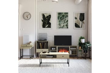Sohvapöytä Tamlin 102x50 cm Ruskea - Novogratz - Huonekalut - Pöytä & ruokailuryhmä - Sohvapöytä - Sohvapöytä säilytystilalla