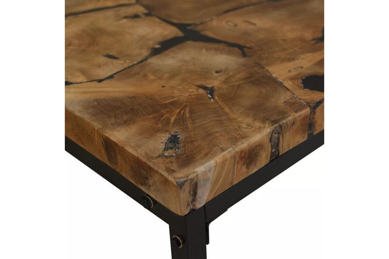 Sohvapöytä Tiikki Hartsi 110x60x40 cm - Musta - Huonekalut - Pöytä & ruokailuryhmä - Sohvapöytä
