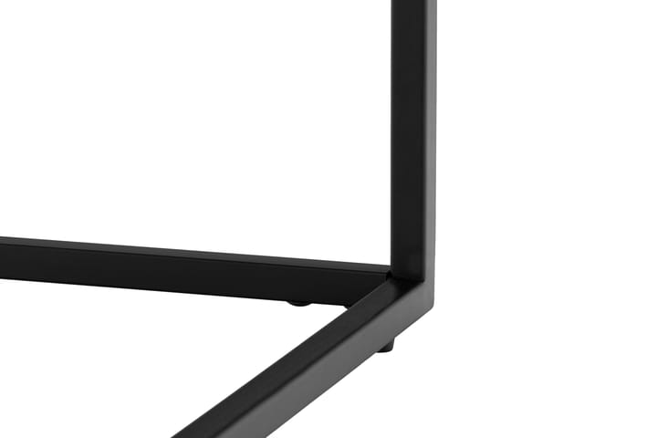 Sohvapöytä Titania 120 cm Marmori - Valkoinen/Musta - Marmoripöydät - Sohvapöytä