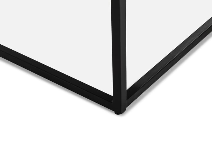 Sohvapöytä Titania 90 cm Marmori - Harmaa/Musta - Marmoripöydät - Sohvapöytä