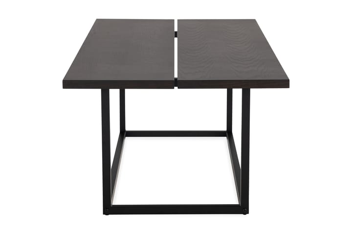 Sohvapöytä Tjonek 65 cm - Tummanruskea/Mattamusta - Sohvapöytä