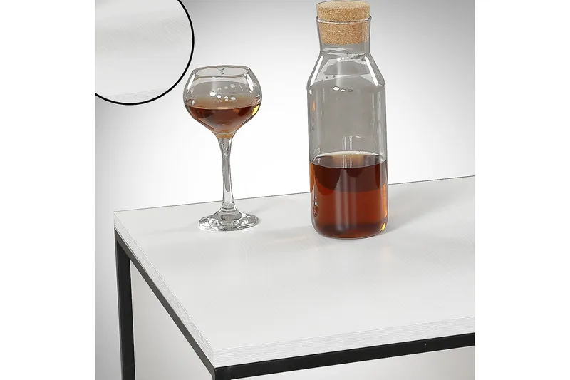 Sohvapöytä Ubbeboda 75 cm - Valkoinen - Huonekalut - Pöytä & ruokailuryhmä - Sohvapöytä