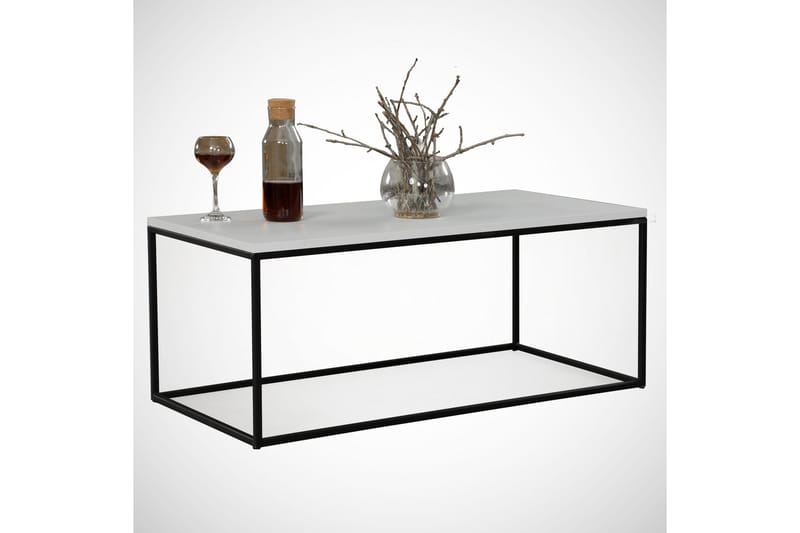 Sohvapöytä Ubbeboda 95 cm - Extra Valkoinen - Huonekalut - Pöytä & ruokailuryhmä - Sohvapöytä