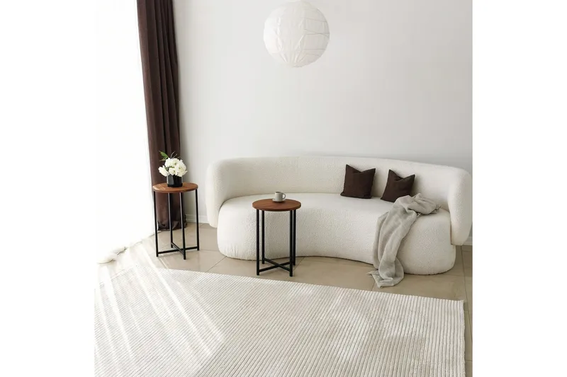 Sohvapöytä Ugen 35x35x35 cm Pyöreä - Tammi - Huonekalut - Pöytä & ruokailuryhmä - Sohvapöytä